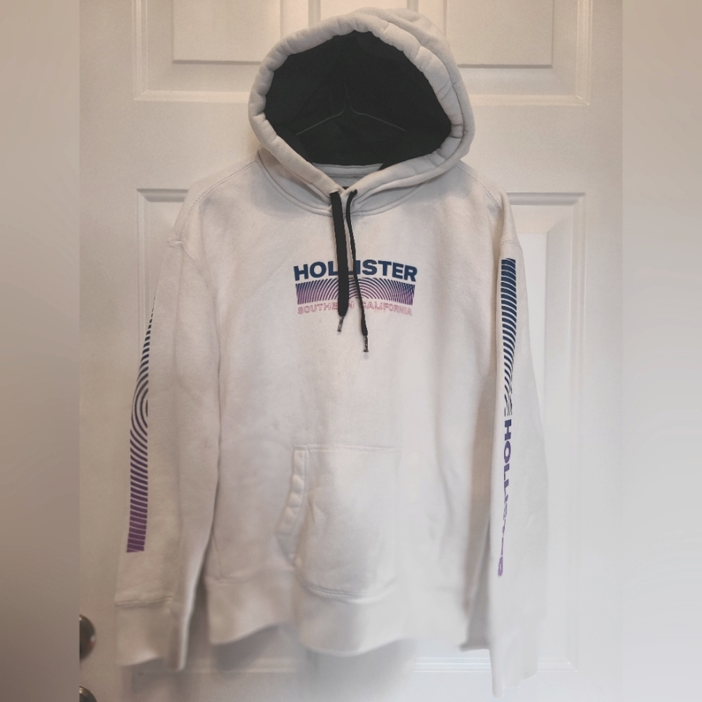 Hollister Hoodie XS White